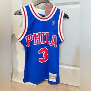 76’ers Iverson jersey. NWT size small